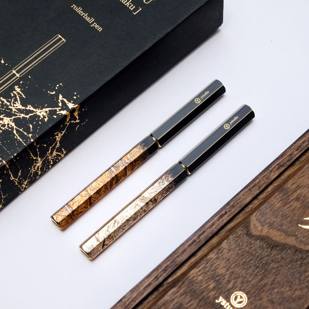 [Pre-Order] Ystudio YAKIHAKU Rollerball Pen (Limited Edition Crafts) — with packaging