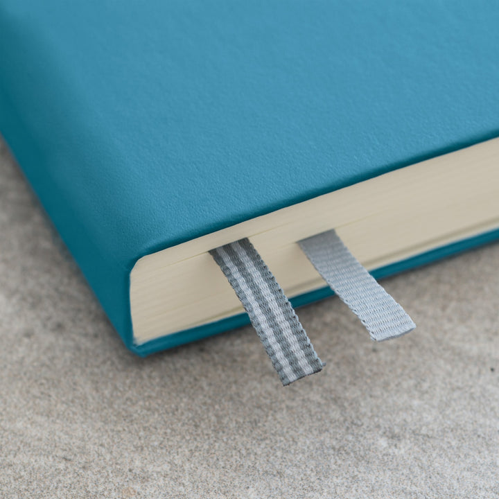 Leuchtturm1917 Some Lines A Day A5 Medium Hardcover Notebook - Powder — spine view