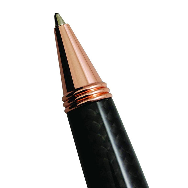 Monteverde Invincia Ballpoint Pen Rose Gold — writing at an angle