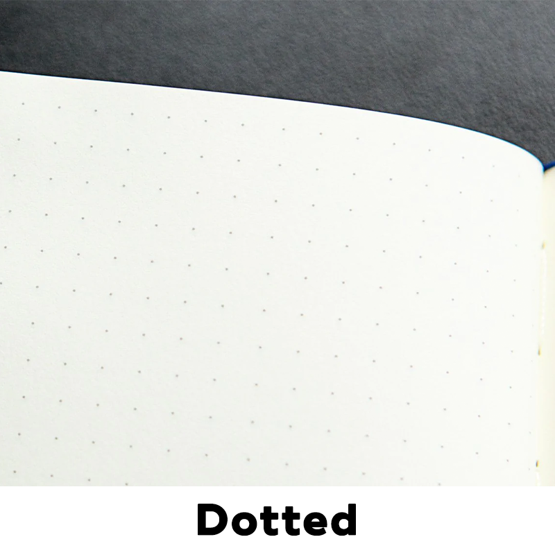 Leuchtturm1917 A5 Medium Hardcover Notebook - Dotted / Black — pocket detail