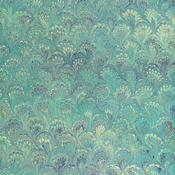 Rossi Marbled Decorative Paper (Handmade) — side view