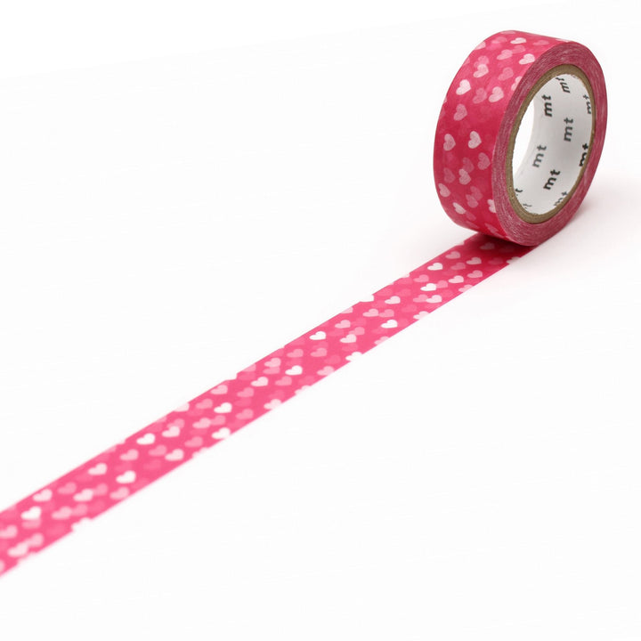 MT Deco Washi Tape - Heart Spot — pattern detail