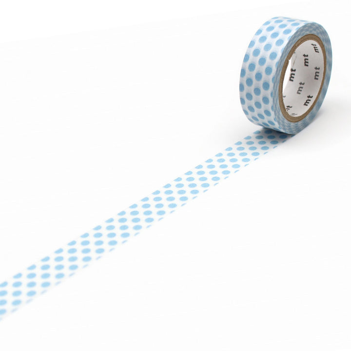 MT Deco Washi Tape Dot Ice — pattern detail