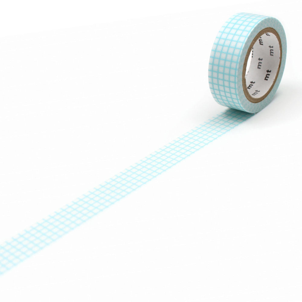 MT Deco Washi Tape - Hougan Mint Blue — pattern detail