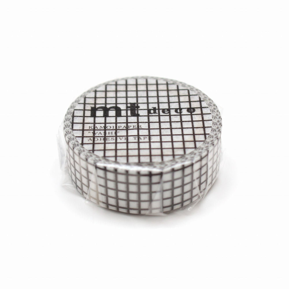 MT Deco Washi Tape - Hougan Black — pattern detail