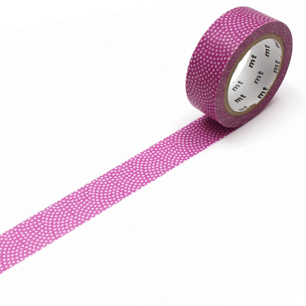 MT Deco Washi Tape - Samekomon Wakamurasaki — pattern detail