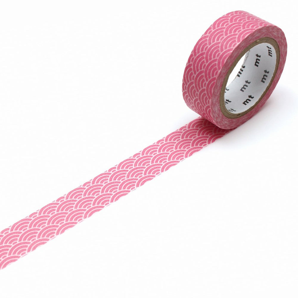MT Deco Washi Tape - Seigaihamon Momo — pattern detail