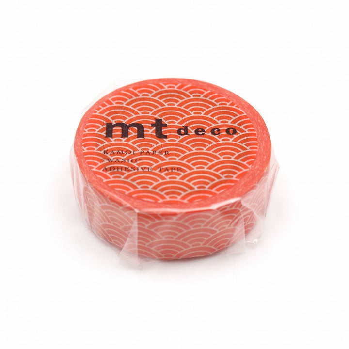 MT Deco Washi Tape Seigaihamon Akadaidai — pattern detail