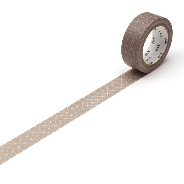 MT Deco Washi Tape Diagonal Hougan — roll front