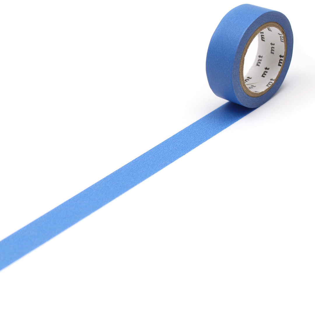 MT Masking Tape Basic Washi Tape - Blue 7m — pattern detail
