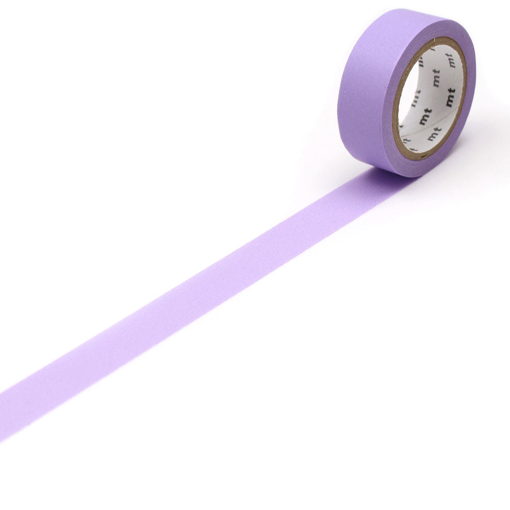 MT Basic Washi Tape - Lavender 7m — pattern detail
