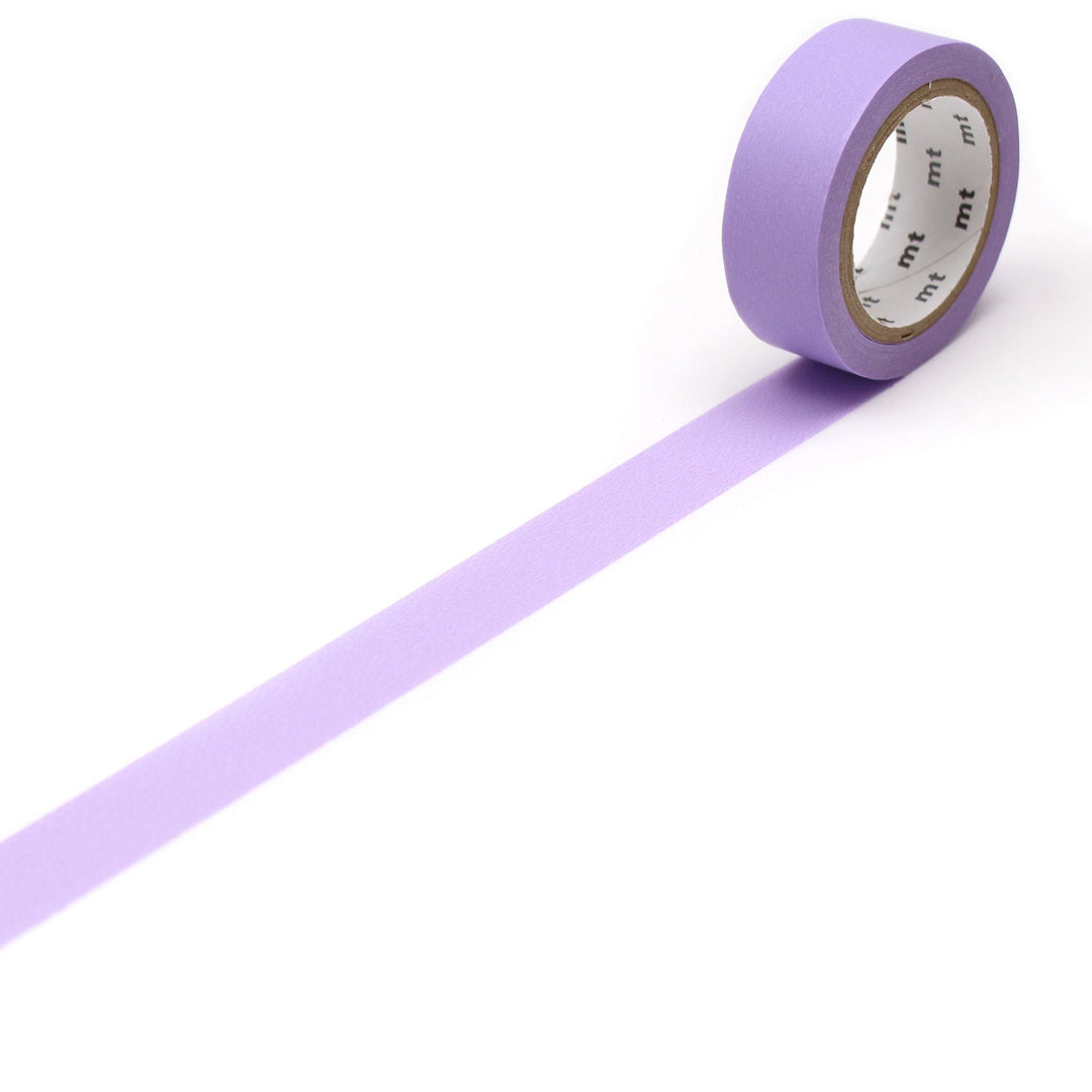 MT Basic Washi Tape - Lavender 7m — pattern detail