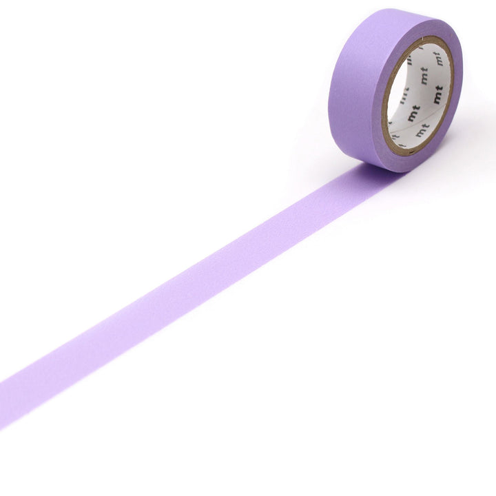 MT Basic Washi Tape - Lavender 7m — pattern detail