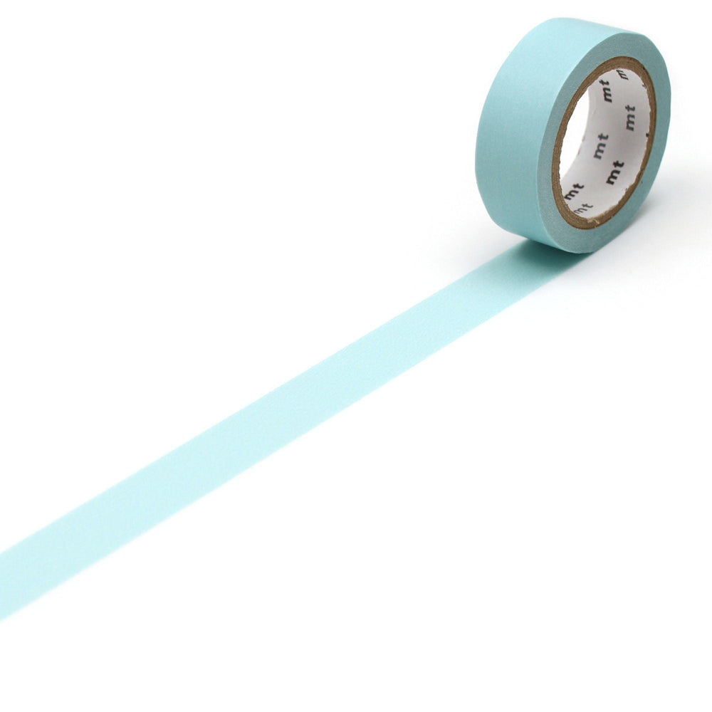 MT Masking Tape Basic Washi Tape - Baby Blue 7m — pattern detail