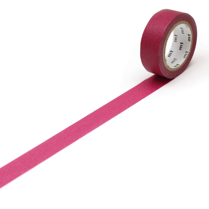 MT Basic Washi Tape - Wine 7m — pattern detail