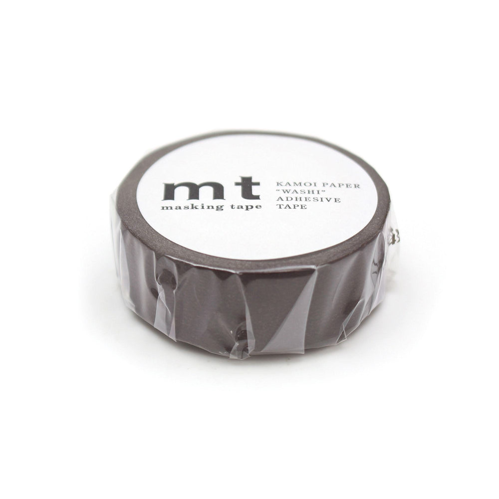 MT Basic Washi Tape Cocoa 7m — pattern detail