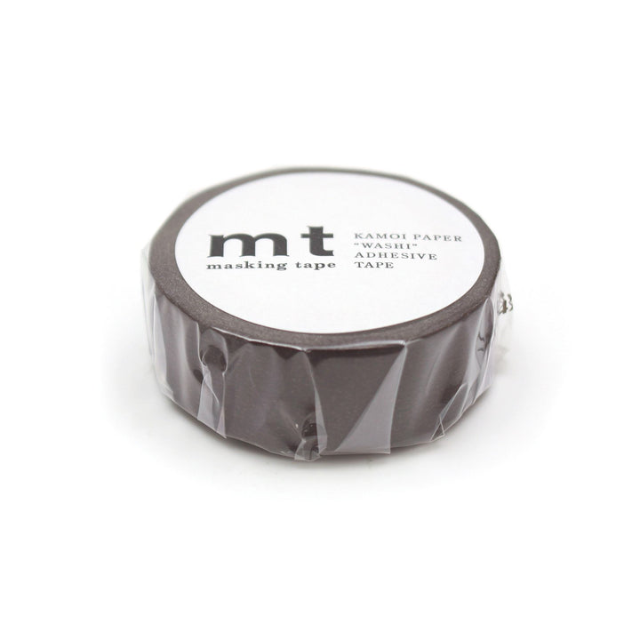 MT Basic Washi Tape Cocoa 7m — pattern detail