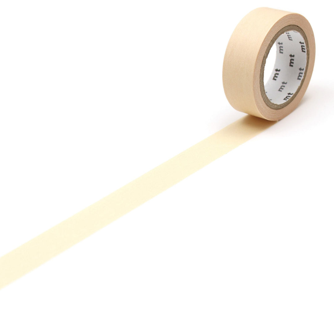 MT Basic Washi Tape - Pastel Marigold 7m — pattern detail