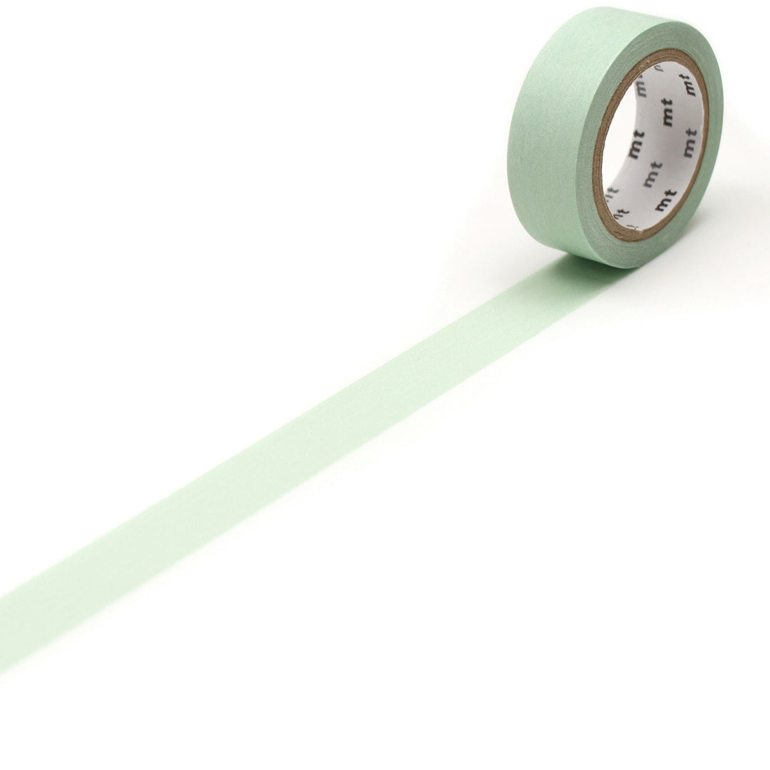 MT Masking Tape Basic Washi Tape - Pastel Ivy 7m — pattern detail