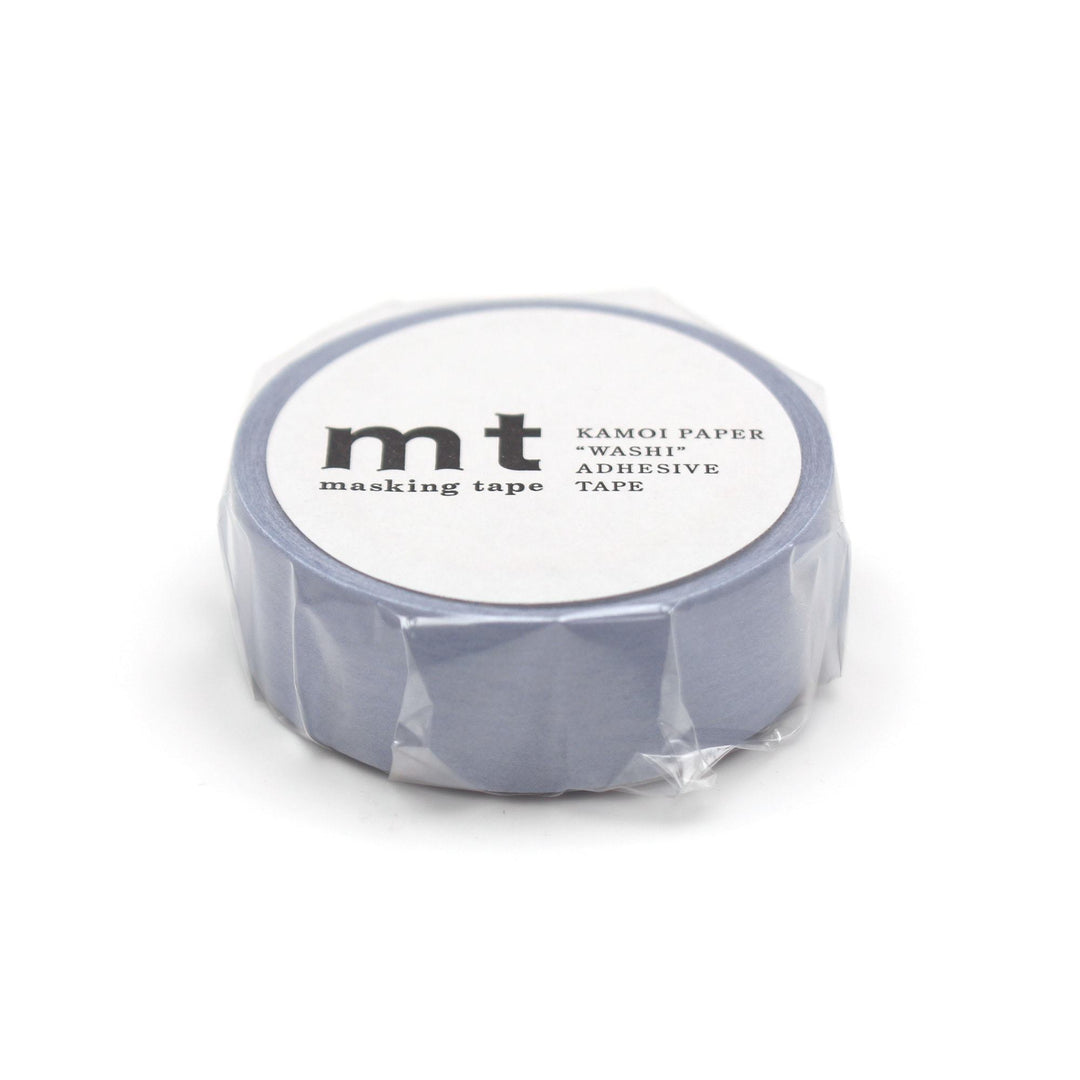 MT Basic Washi Tape Pastel Ultramarine 7m — applied on surface