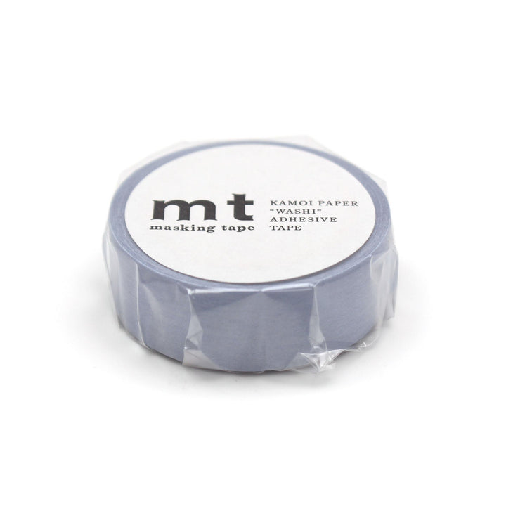 MT Basic Washi Tape Pastel Ultramarine 7m — applied on surface