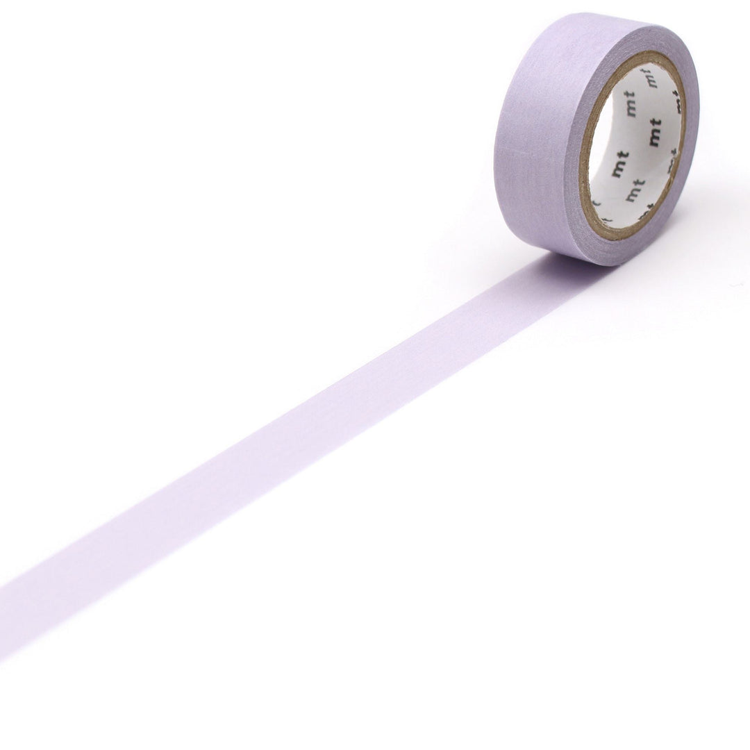 MT Basic Washi Tape Pastel Lavender 7m — pattern detail