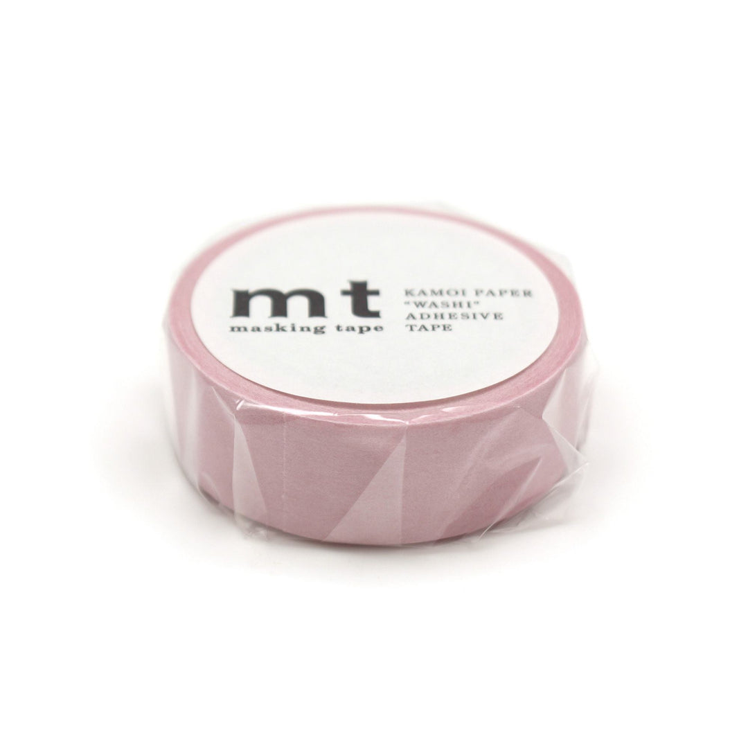 MT Basic Washi Tape Pastel Rose 7m — applied on surface
