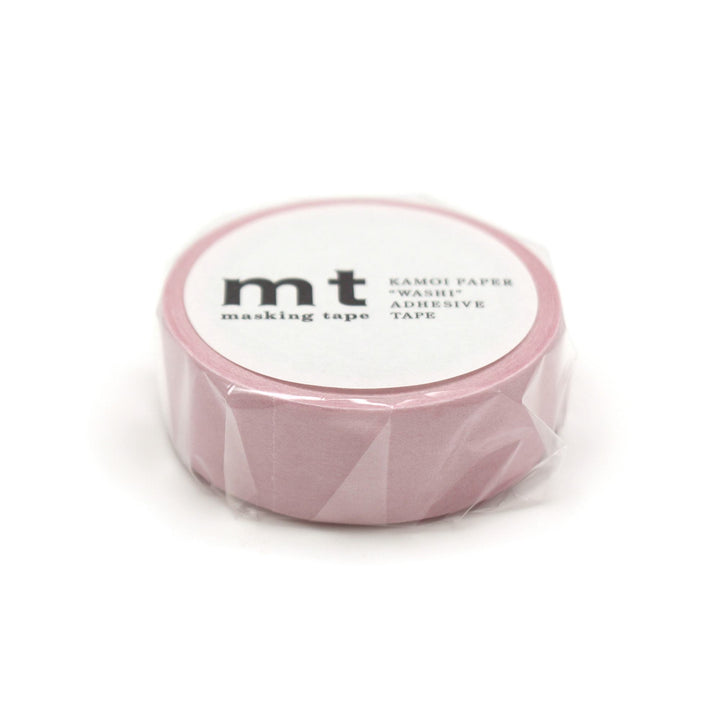 MT Basic Washi Tape Pastel Rose 7m — applied on surface