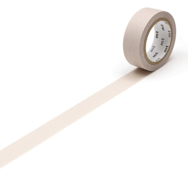 MT Masking Tape Basic Washi Tape - Pastel Cocoa 7m — pattern detail
