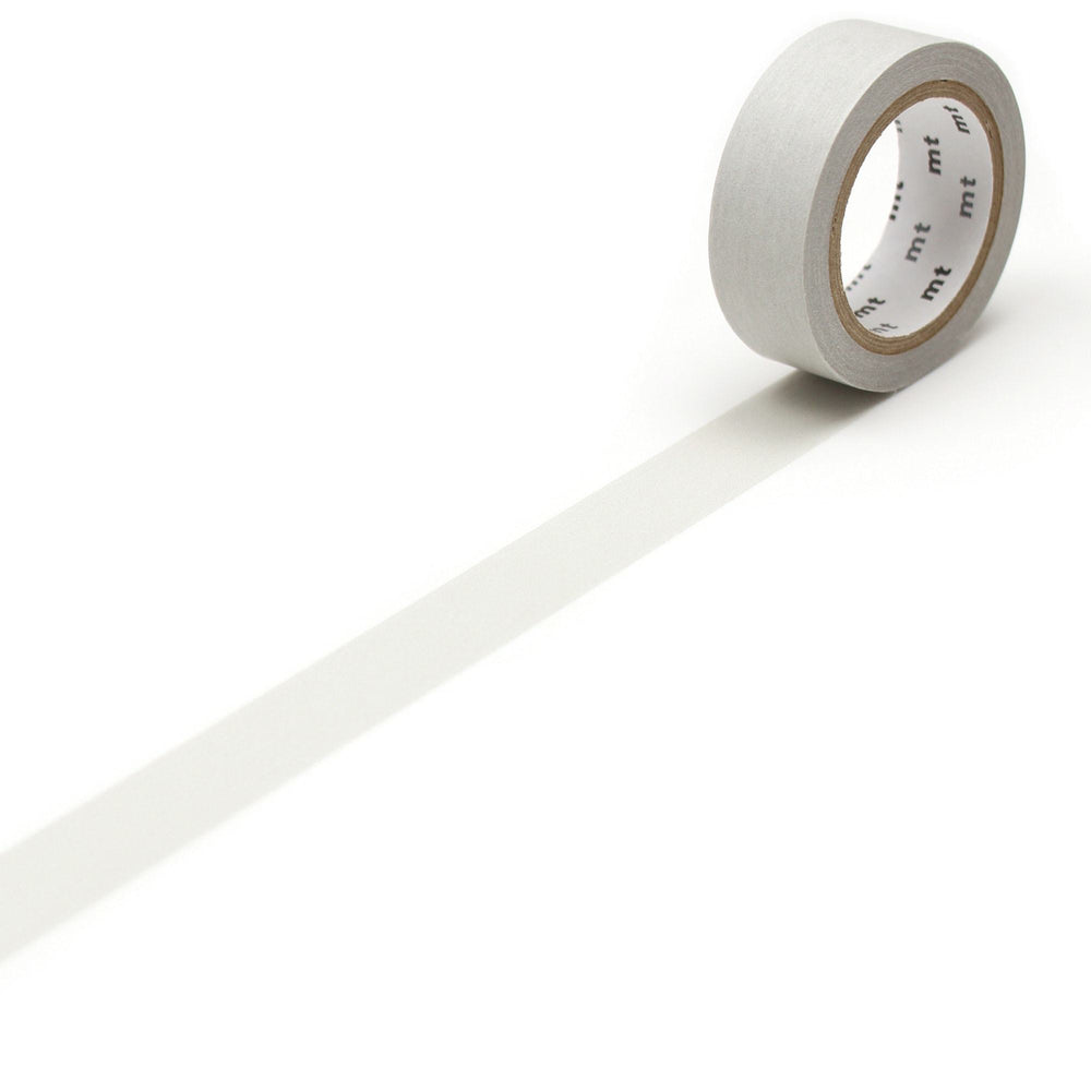 MT Basic Washi Tape - Pastel Pearlgray 7m — pattern detail