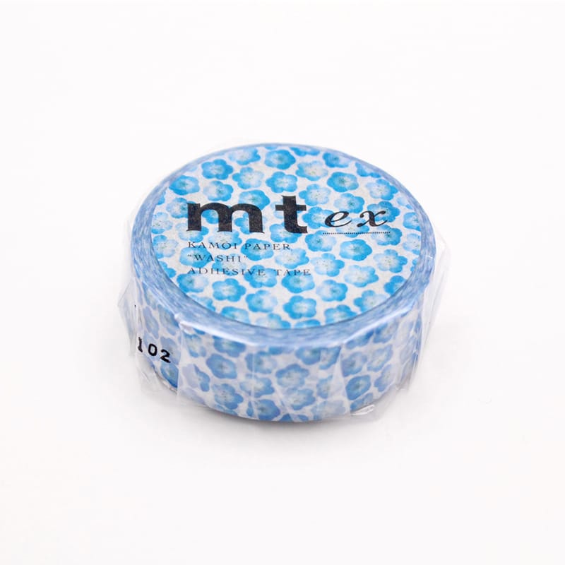 MT EX Washi Tape Nemophila — pattern detail