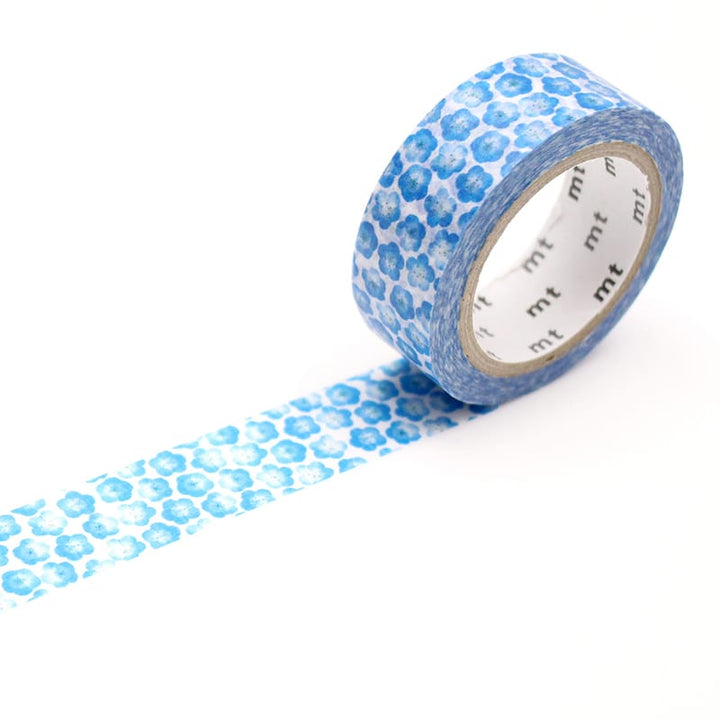 MT EX Washi Tape Nemophila — roll front