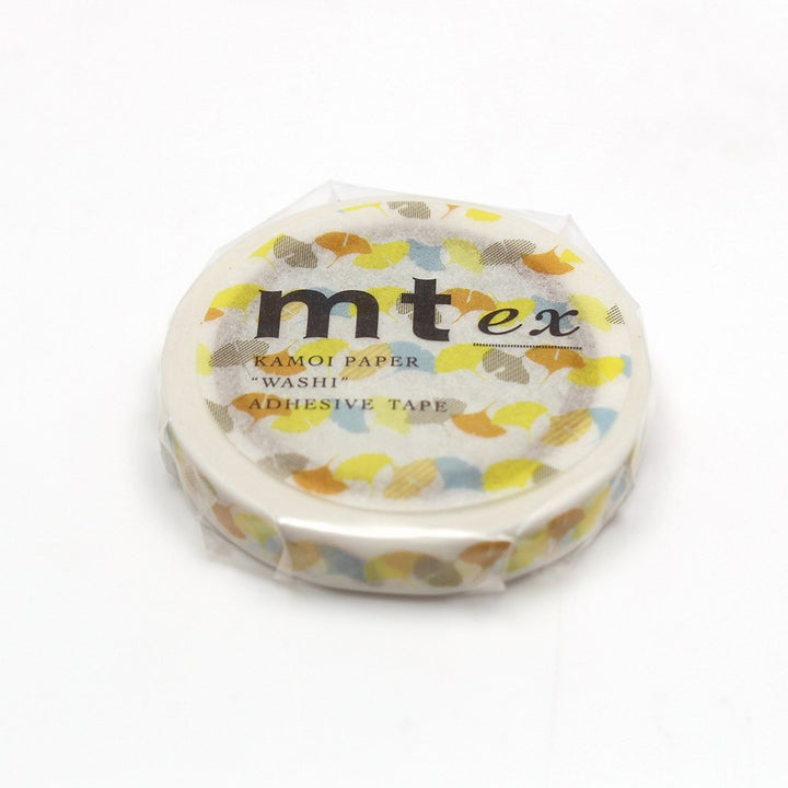 MT EX Washi Tape Ginkgo Line — applied on surface