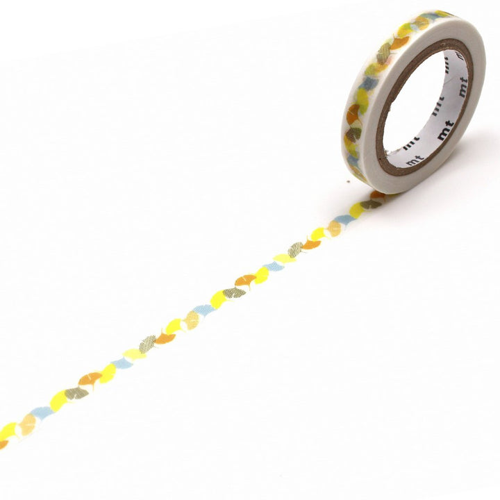 MT EX Washi Tape Ginkgo Line — pattern detail