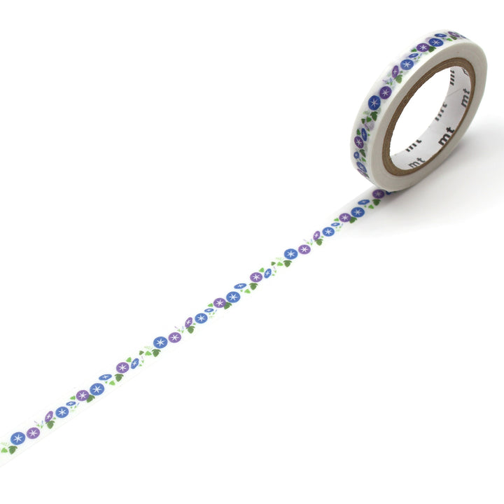 MT EX Washi Tape - Morning Glory Line — pattern detail