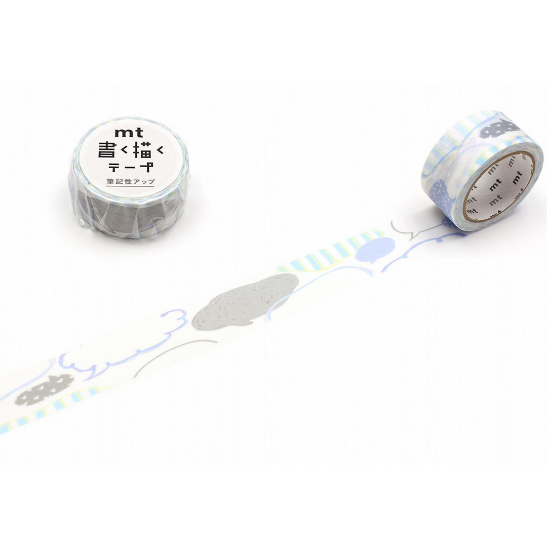 MT KakuKaku Write And Draw Washi Tape - Speech Balloon