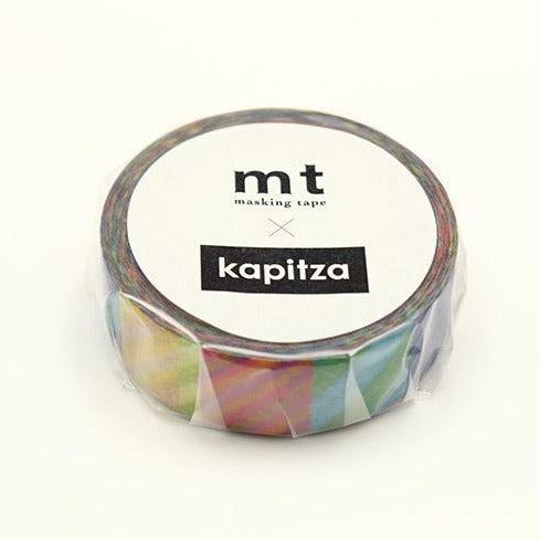 MT x Kapitza Washi Tape Kapitza - Multistripe — applied on surface