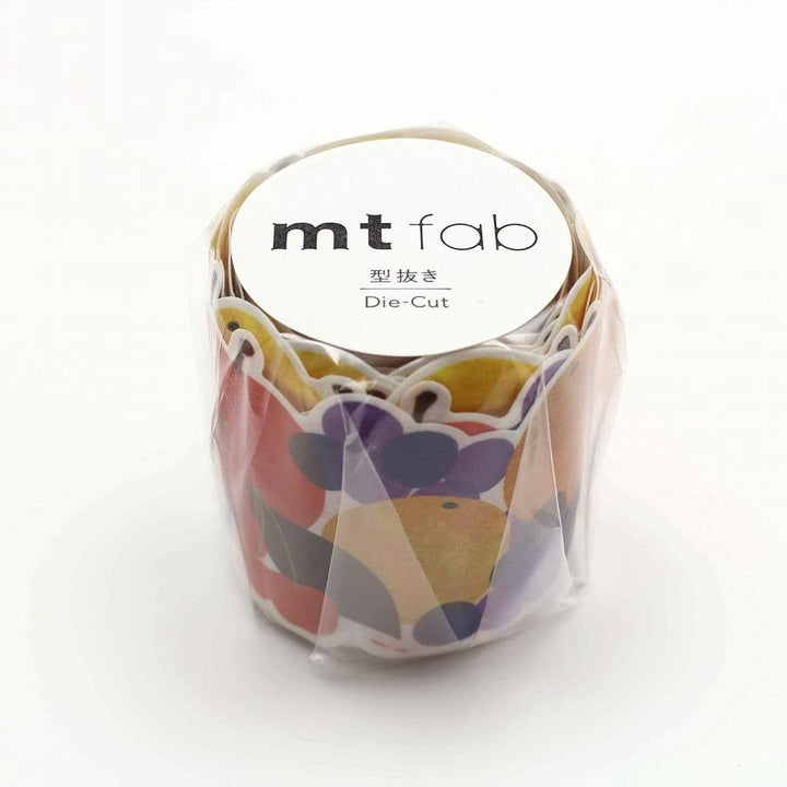 MT Fab Washi Tape - Fruits — applied on surface