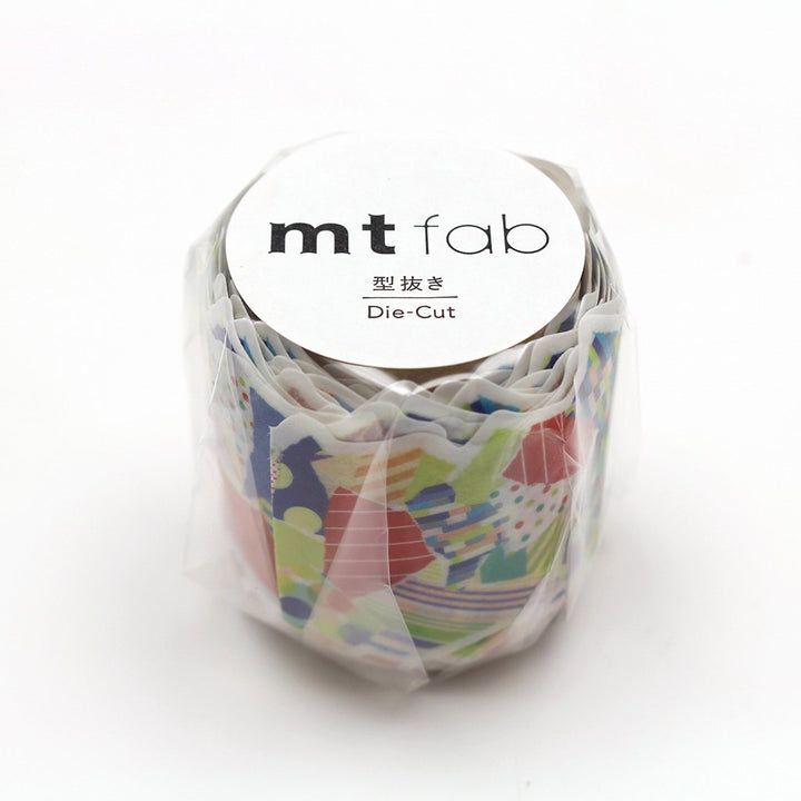 MT Fab Washi Tape - Torn Paper — applied on surface