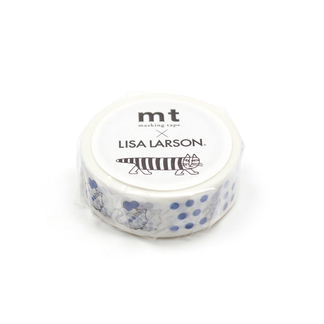 MT x Lisa Larson Washi Tape - Molly — applied on surface