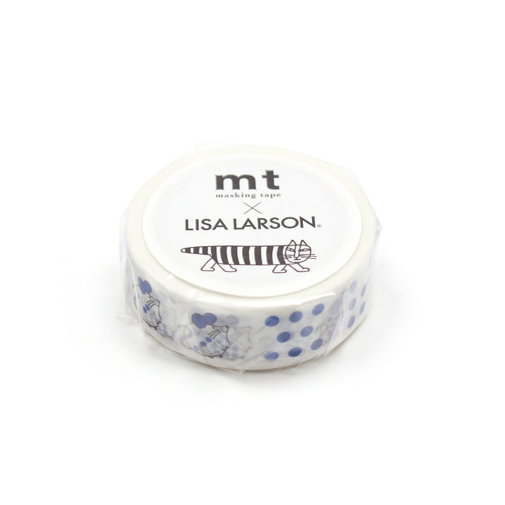 MT x Lisa Larson Washi Tape - Molly — applied on surface