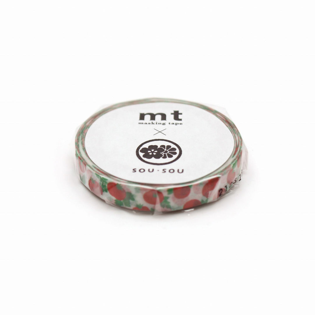MT x SOU・SOU Washi Tape Tamato — pattern detail