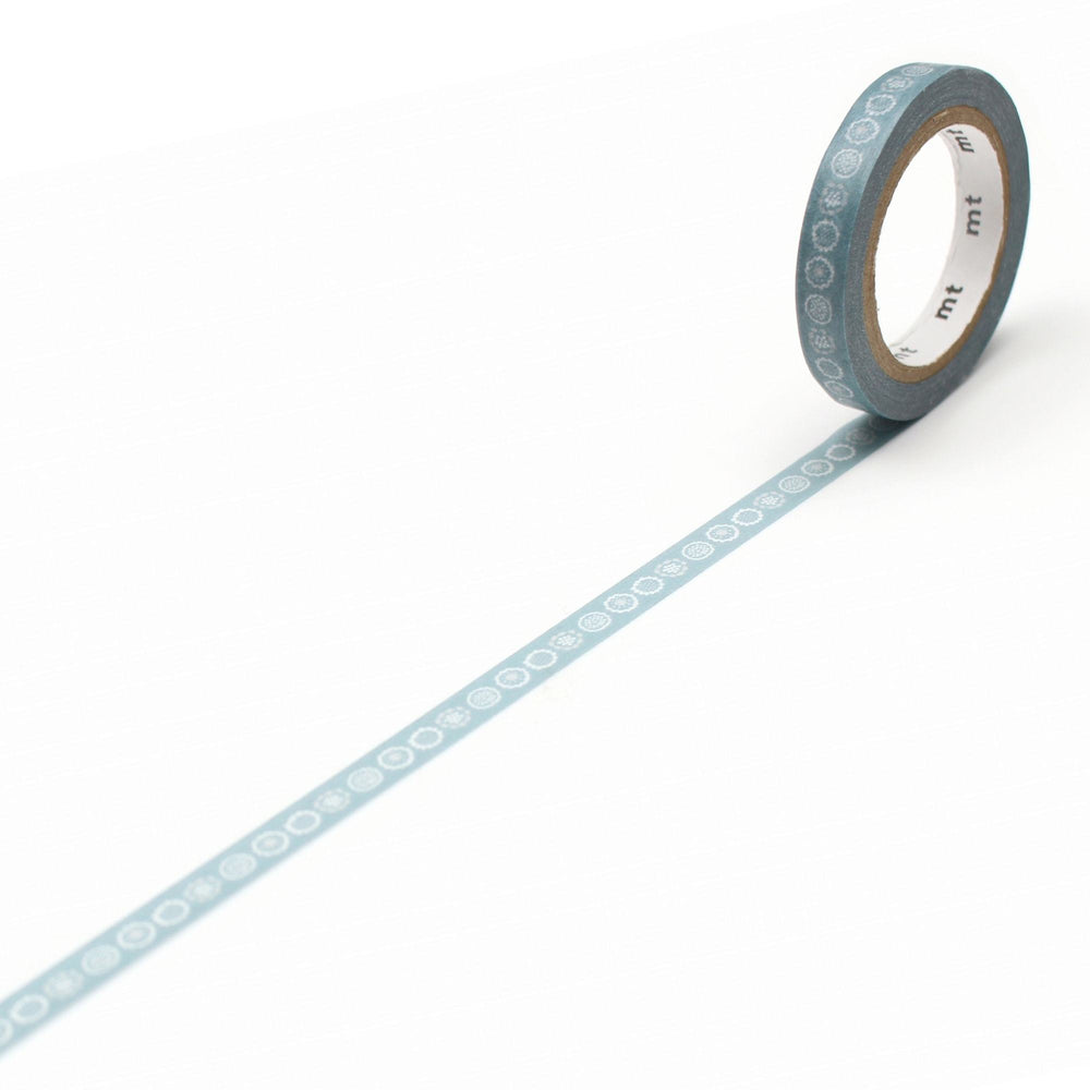MT x SOU・SOU Washi Tape - Floral Embroidery — pattern detail