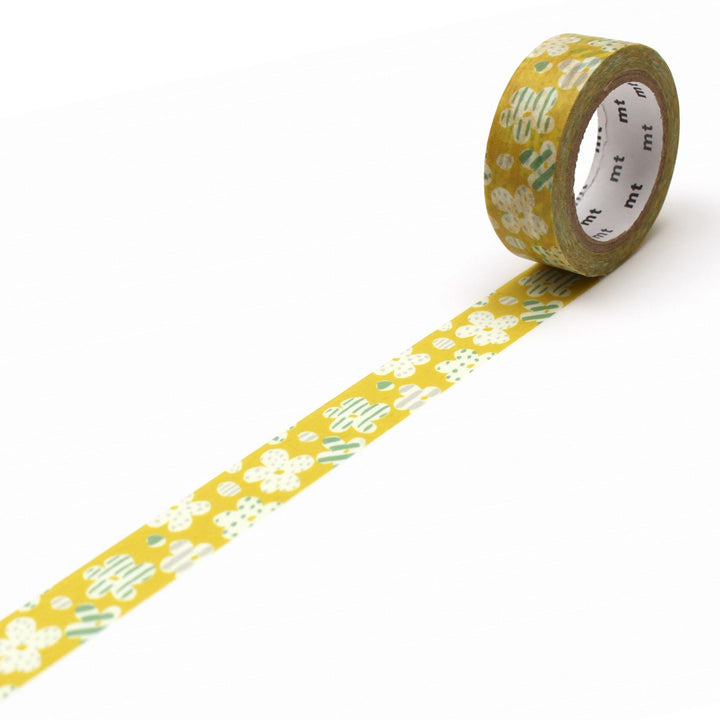 MT x SOU・SOU Washi Tape Blooming — roll front