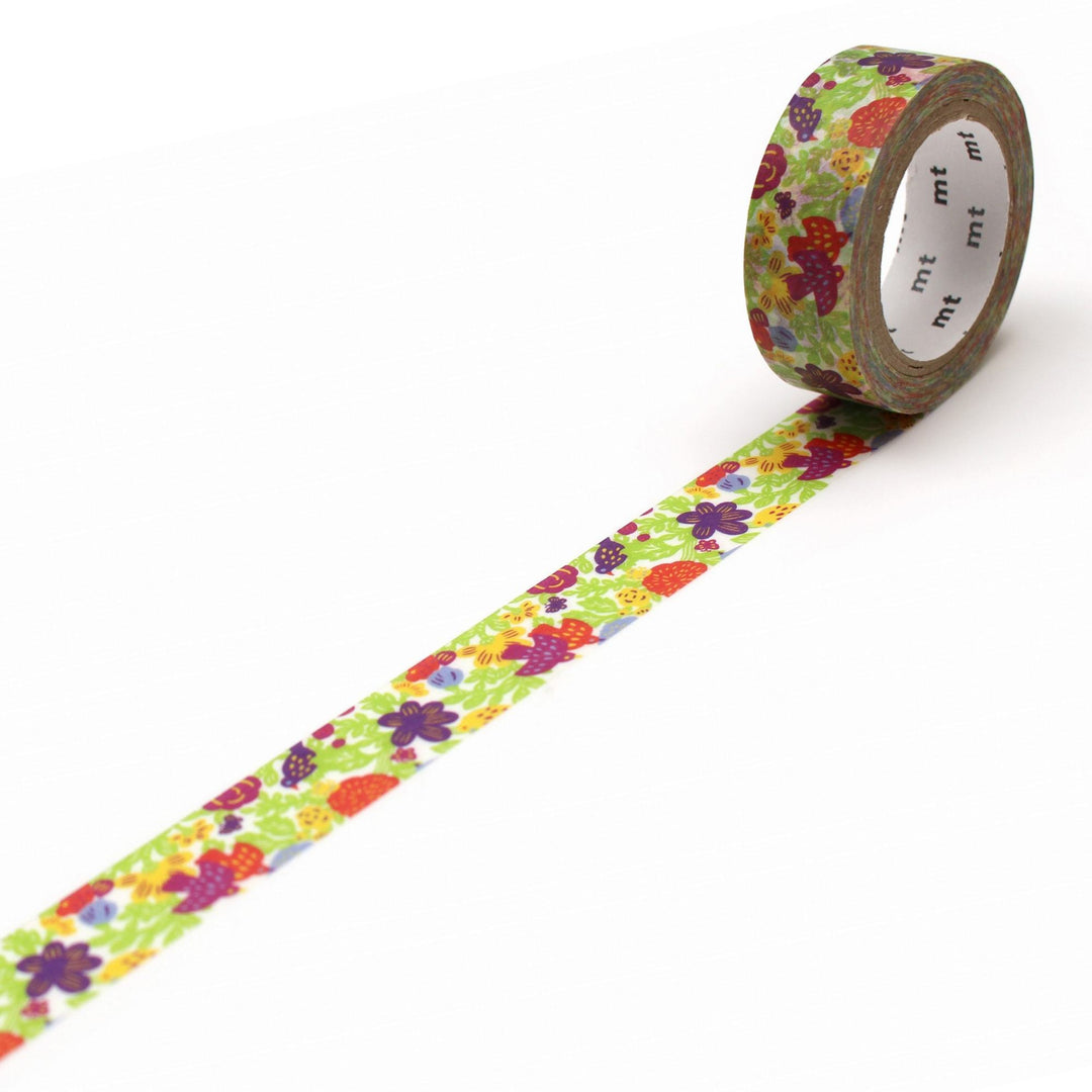 MT x SOU・SOU Washi Tape Bird — pattern detail