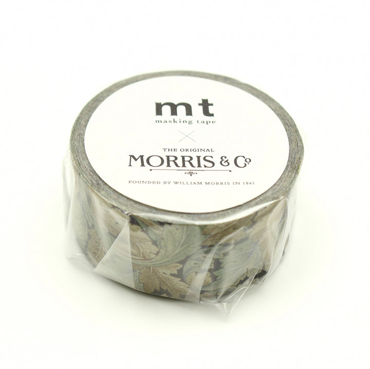 MT x William Morris Washi Tape - Acanthus — applied on surface