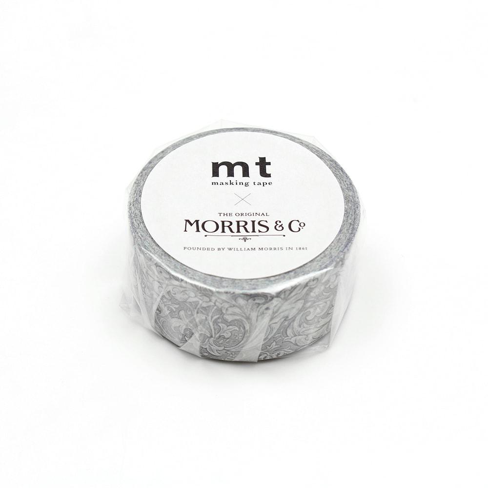 MT x William Morris Washi Tape Pure - Bachelors Button Stone/Linen — applied on surface