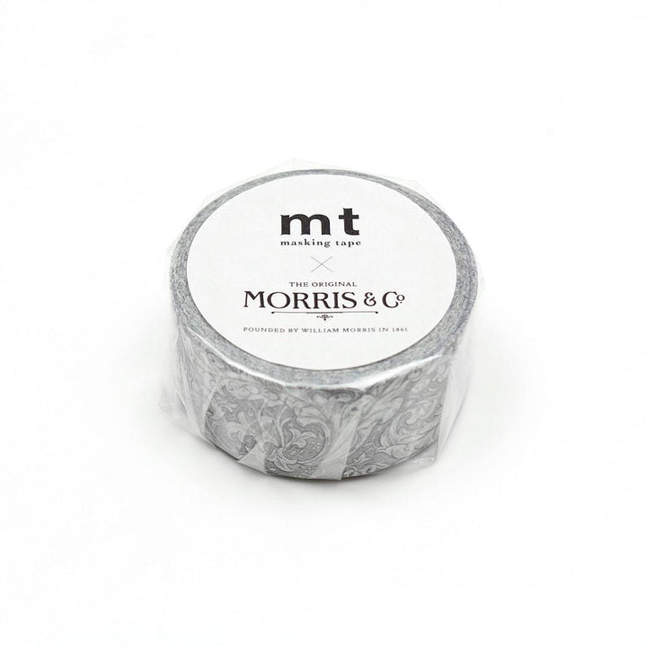MT x William Morris Washi Tape Pure - Bachelors Button Stone/Linen — applied on surface