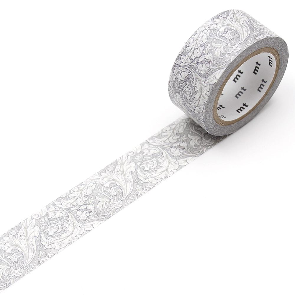 MT x William Morris Washi Tape Pure - Bachelors Button Stone/Linen — pattern detail