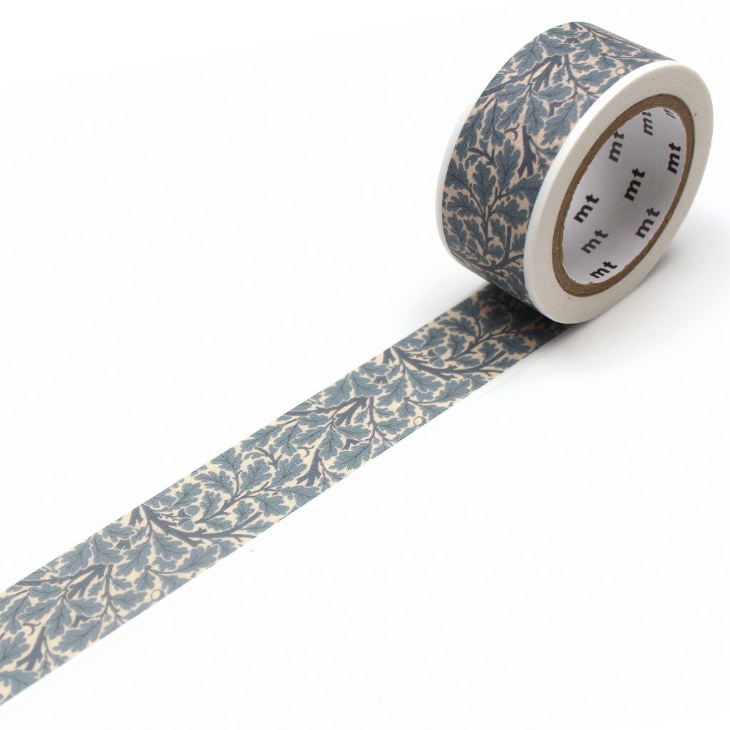 MT x William Morris Washi Tape - Oaktree — pattern detail